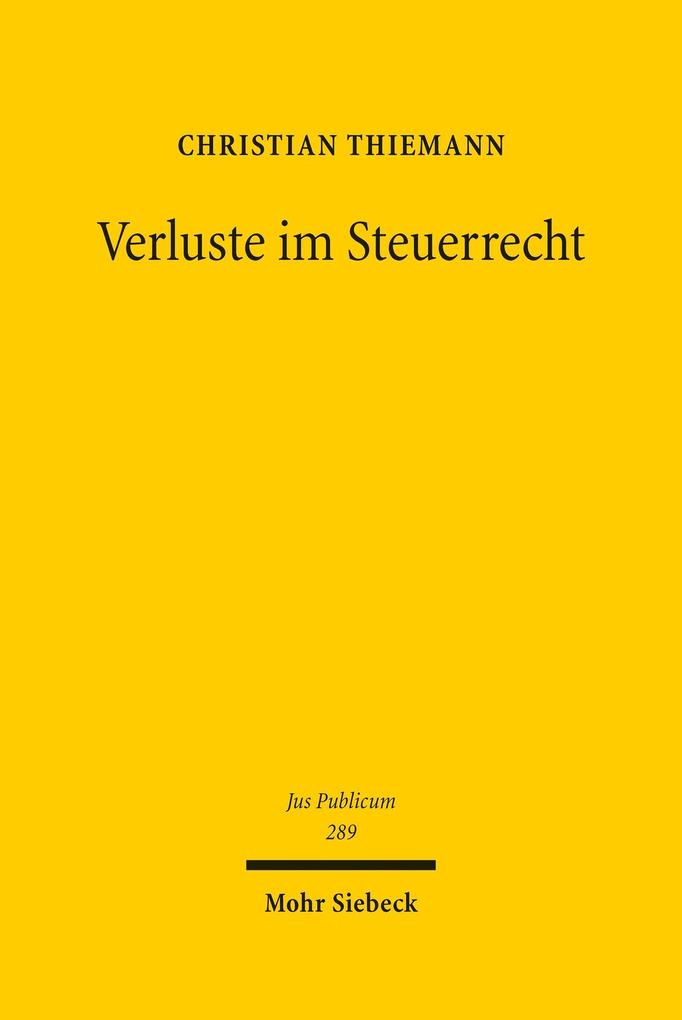 Verluste im Steuerrecht