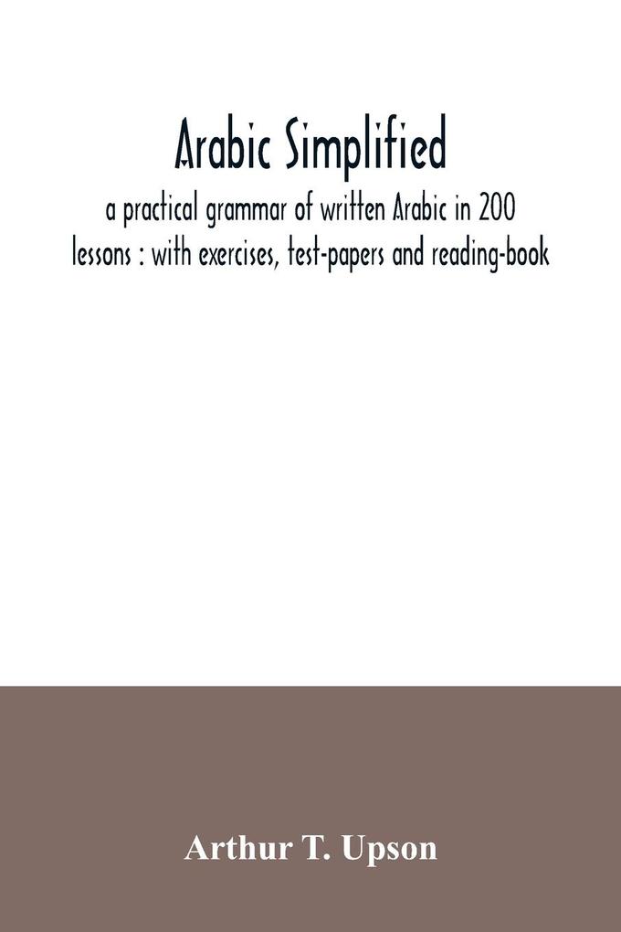 Arabic simplified