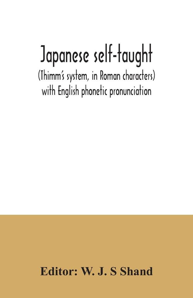 Japanese self-taught