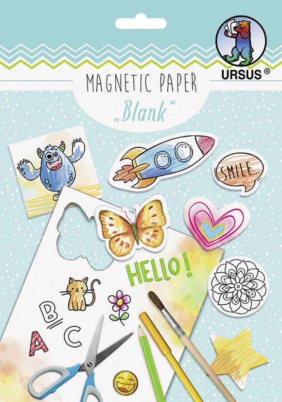 URSUS Blankoartikel Magnetic Paper Blanko DIN A5