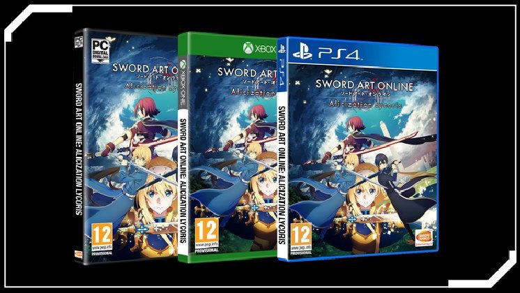 Sword Art Online Alicization Lycoris 1 PS4-Blu-ray Disc