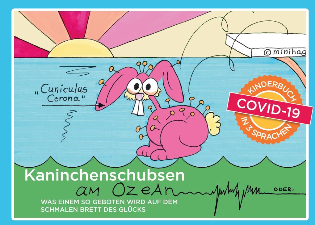 Image of Kaninchen schubsen am Ozean