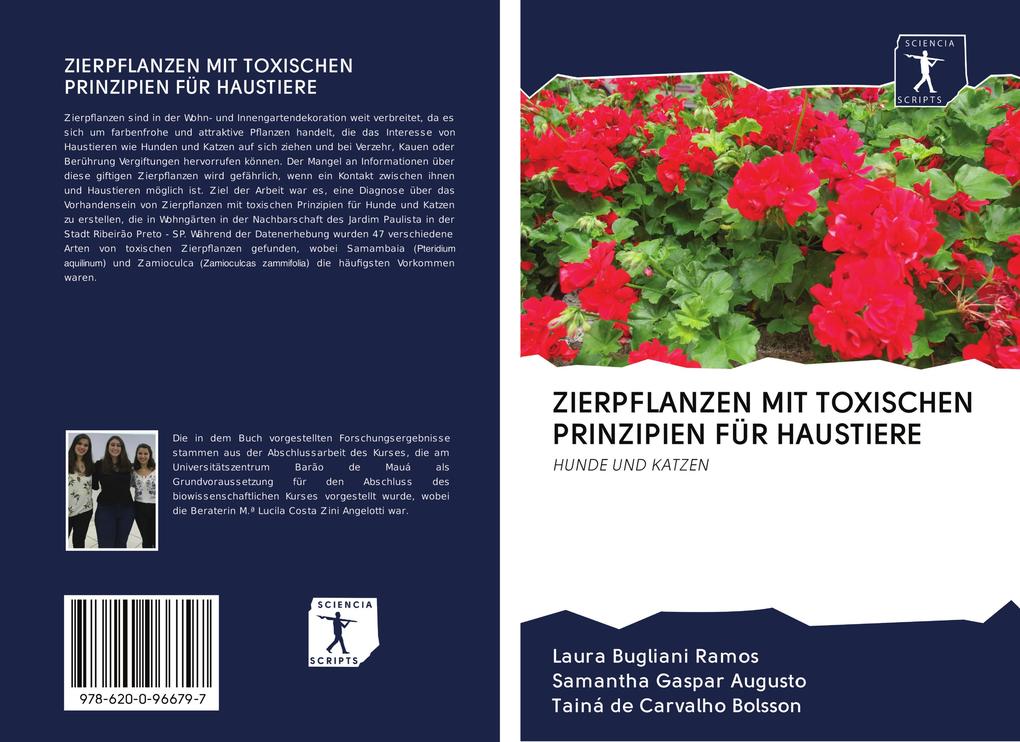 ZIERPFLANZEN MIT TOXISCHEN PRINZIPIEN FÜR HAUSTIERE