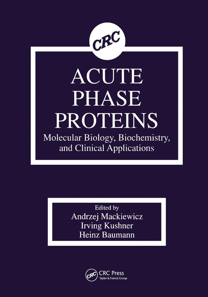 Acute Phase Proteins Molecular Biology Biochemistry and Clinical Applications