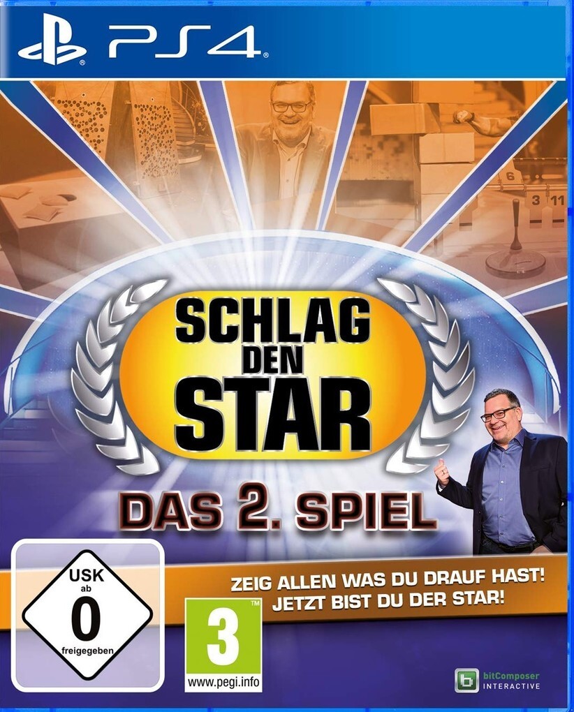 Schlag den Star Das 2. Spiel 1 PS4-Blu-Ray-Disc