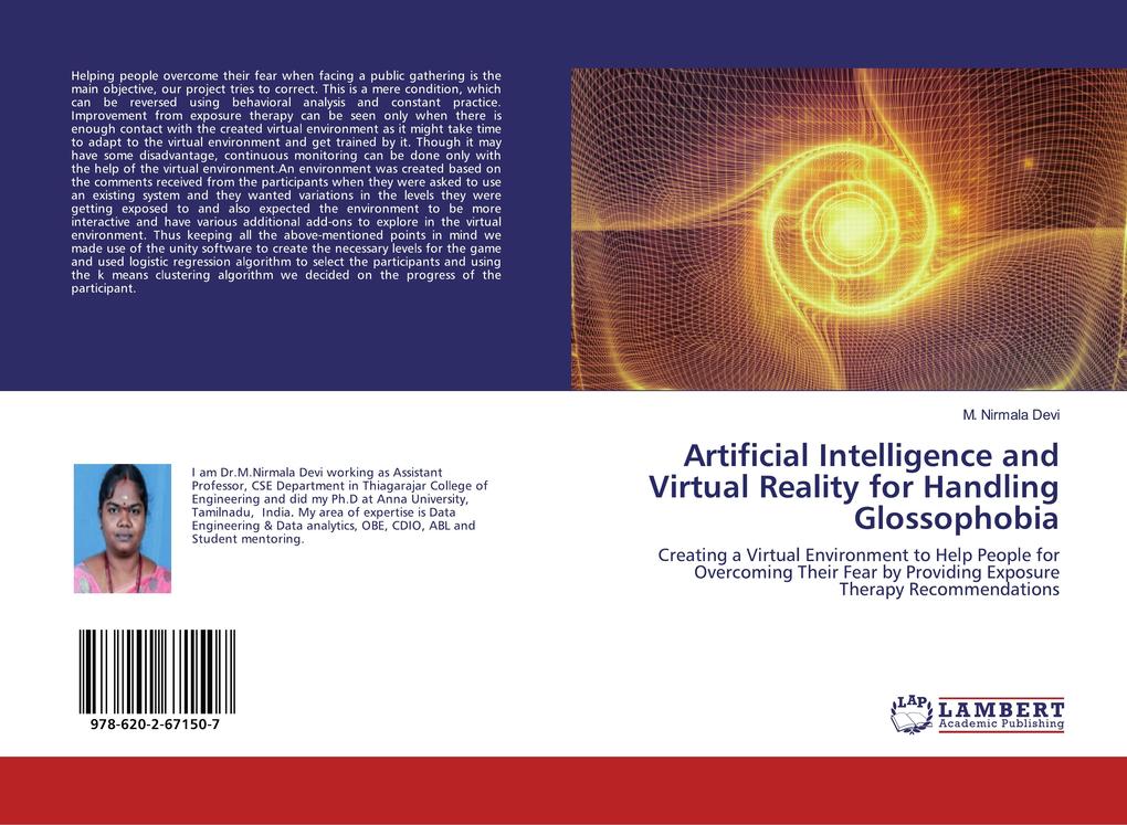 Artificial Intelligence and Virtual Reality for Handling Glossophobia