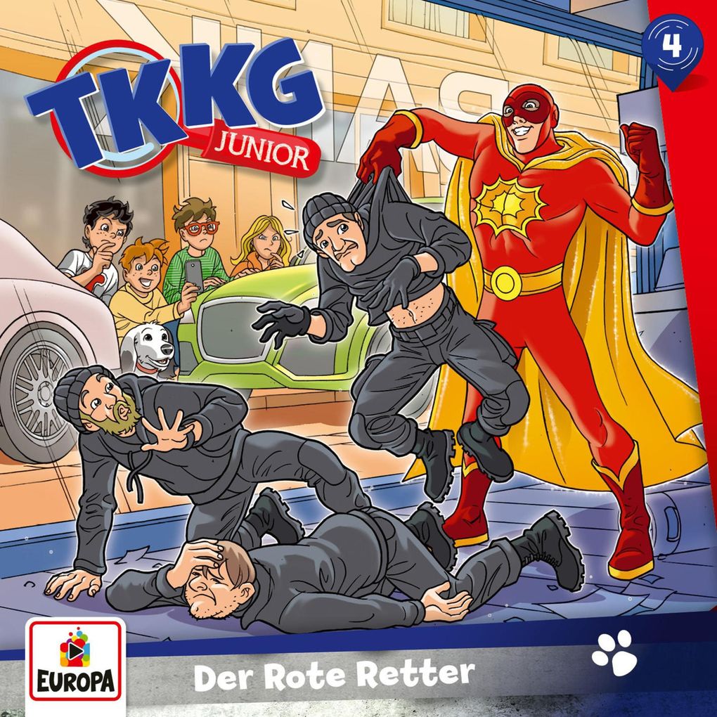 TKKG Junior - Folge 04: Der Rote Retter