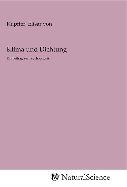 Image of Klima und Dichtung