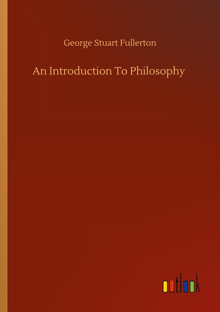 An Introduction To Philosophy