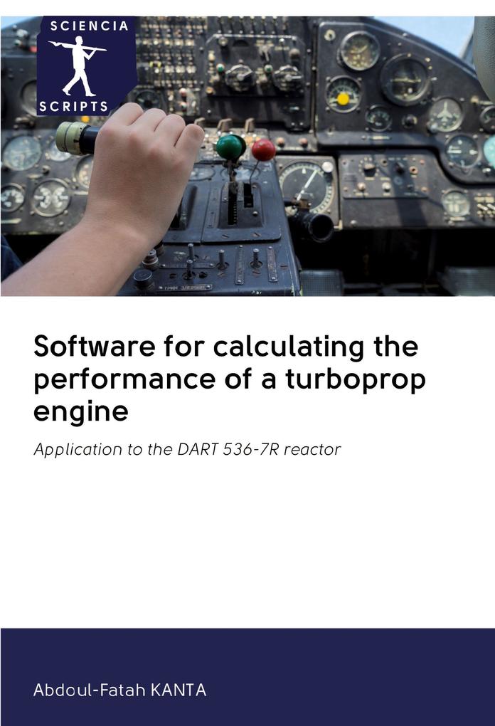 Software for calculating the performance of a turboprop engine