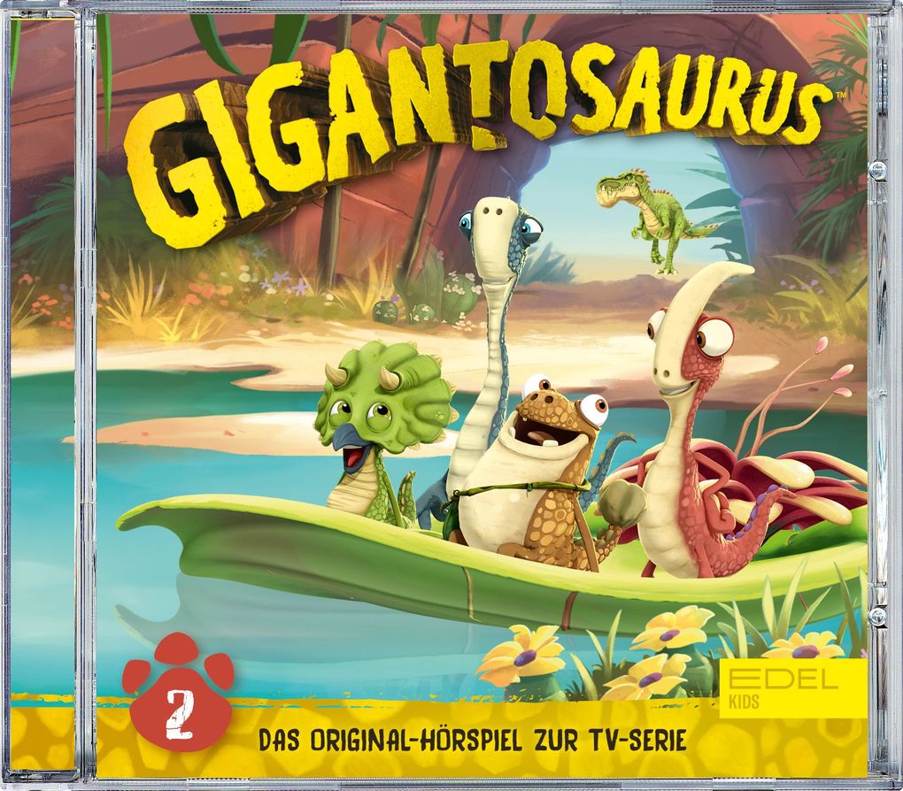 Image of Gigantosaurus - Gigantosaurus(2)HSP-TV-Die Geheimnisvolle Höhle - (CD)
