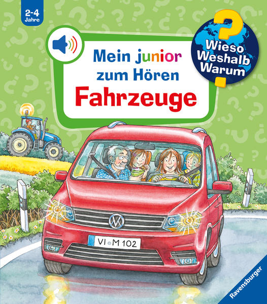 Image of Ravensburger Soundbuch "Wieso? Weshalb? Warum? Mein junior zum Hören - Fahrzeuge", Band 4