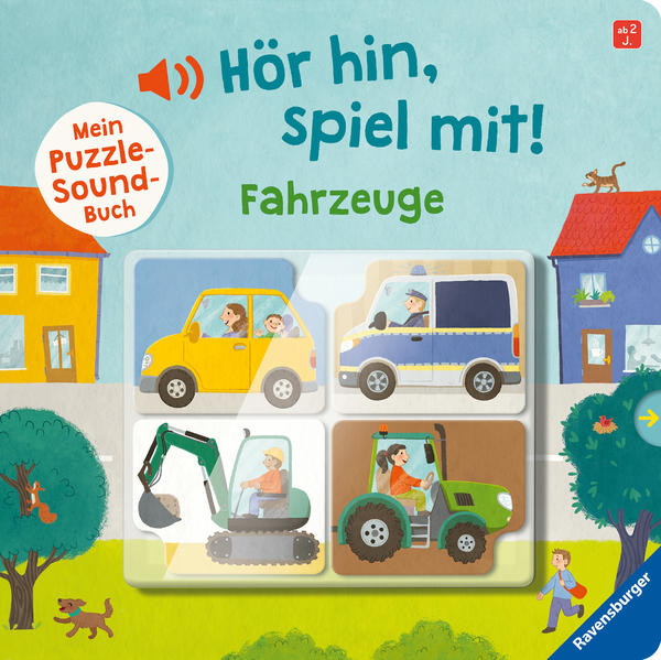 Image of Hör hin spiel mit! Mein Puzzle-Soundbuch: Fahrzeuge