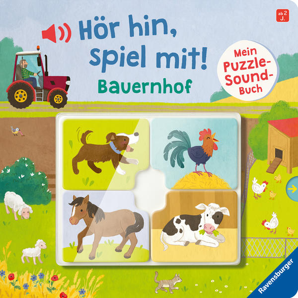 Image of Hör hin spiel mit! Mein Puzzle-Soundbuch: Bauernhof