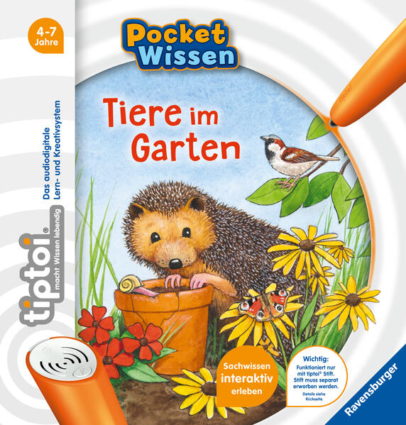 Image of Ravensburger tiptoi® "Tiere im Garten"