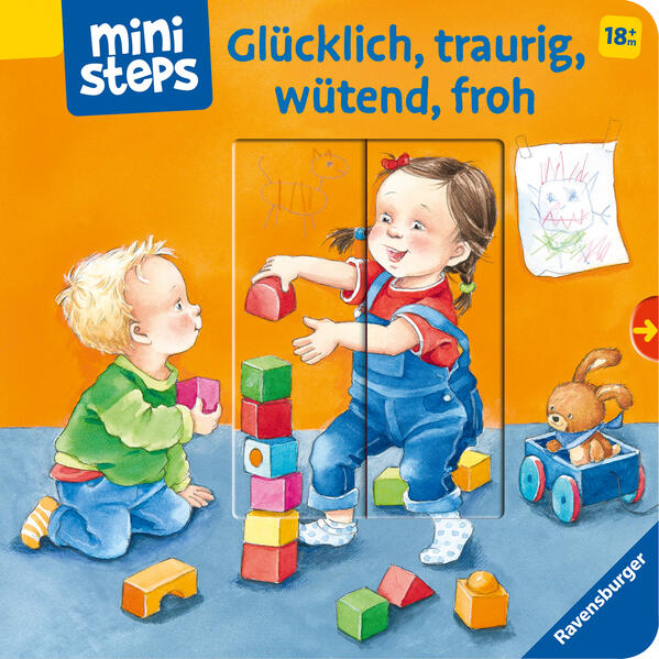 Image of ministeps: Glücklich traurig wütend froh