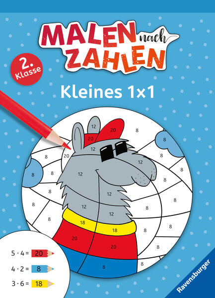 Image of Malen nach Zahlen 2. Kl.: Kleines 1 x 1