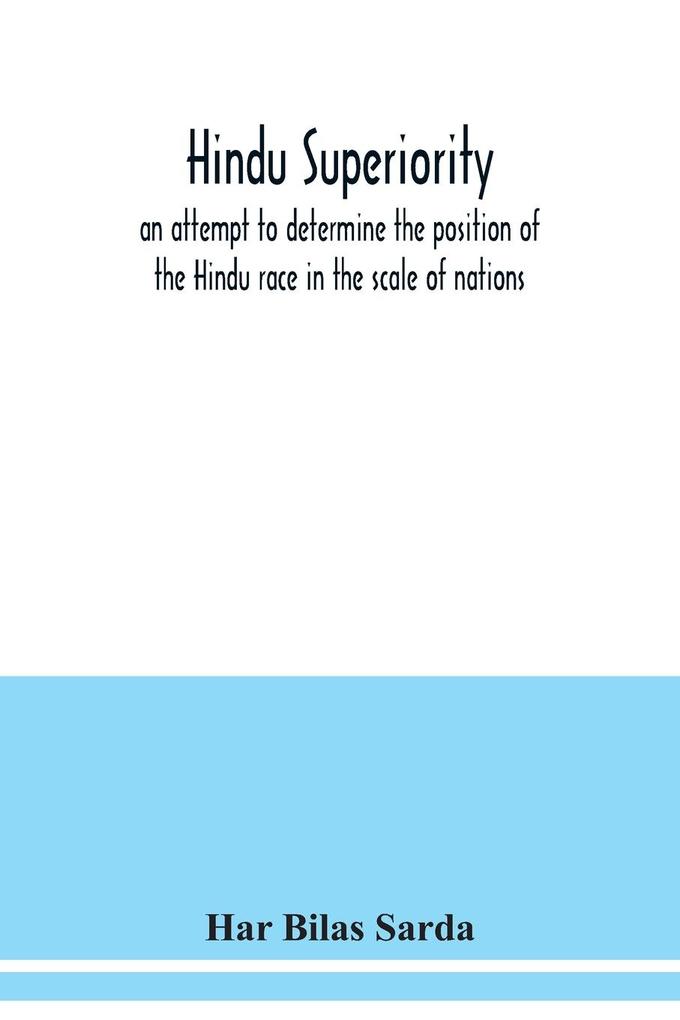 Hindu superiority