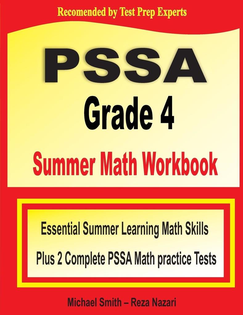 PSSA Grade 4 Summer Math Workbook
