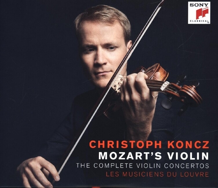 Image of Les Musiciens Du Louvre - Mozarts Violin-The Complete Violin Concertos [CD]