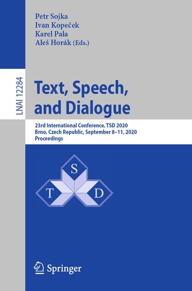 Text Speech and Dialogue