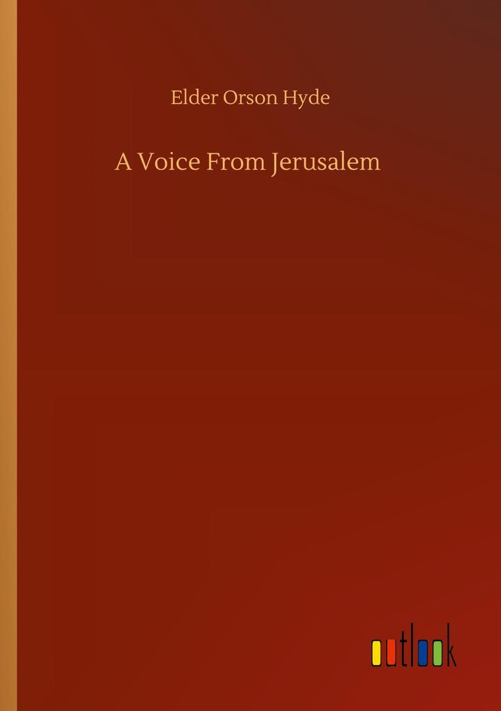 Image of A Voice From Jerusalem