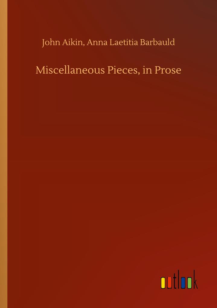 Image of Miscellaneous Pieces in Prose