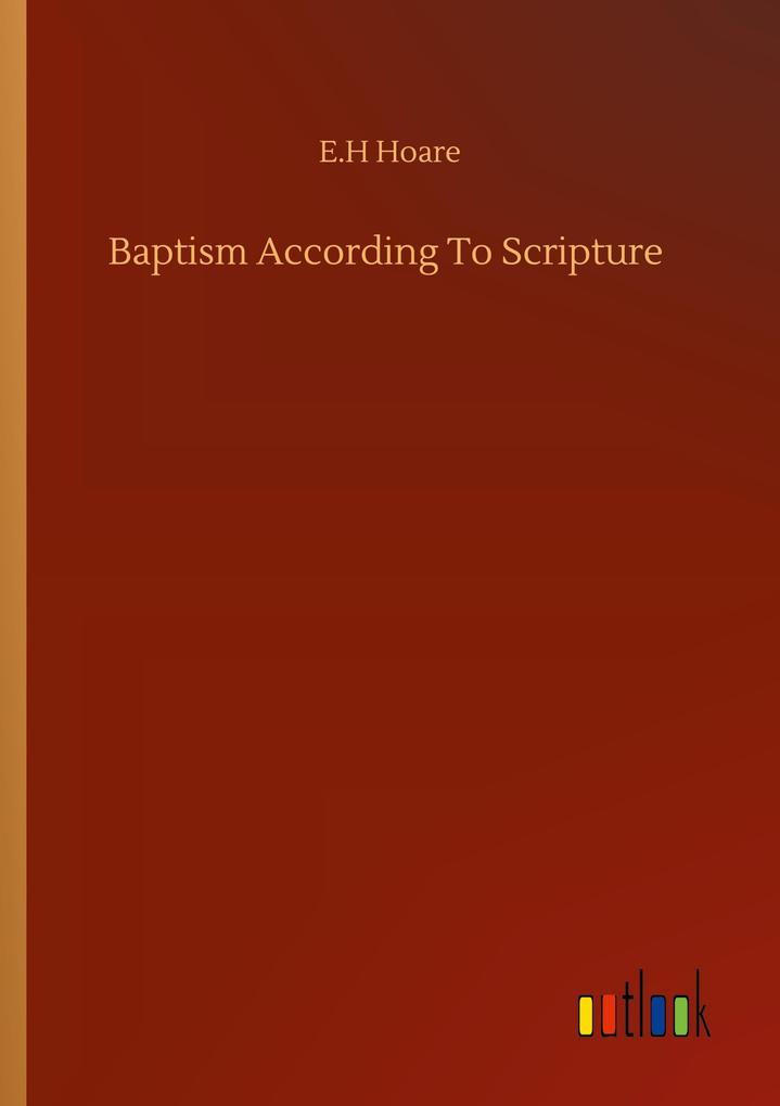 Image of Baptism According To Scripture