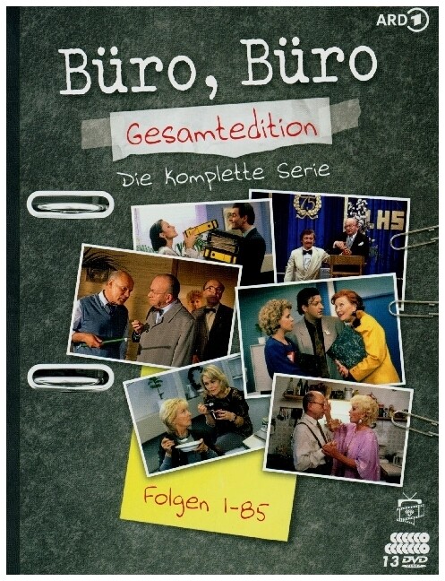 Büro Büro - Gesamtedition: Die kompletten Staffeln 1-3 (Folgen 1-85) (13 DVDs)