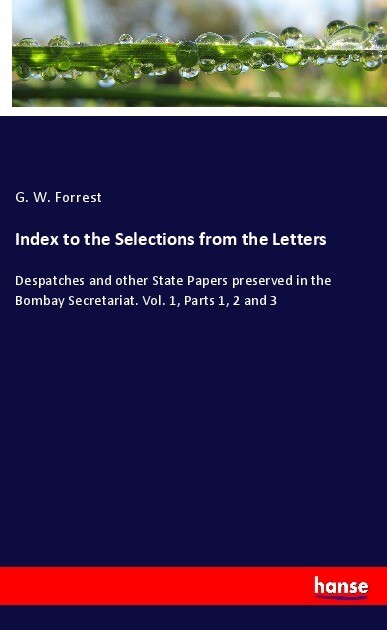 Index to the Selections from the Letters