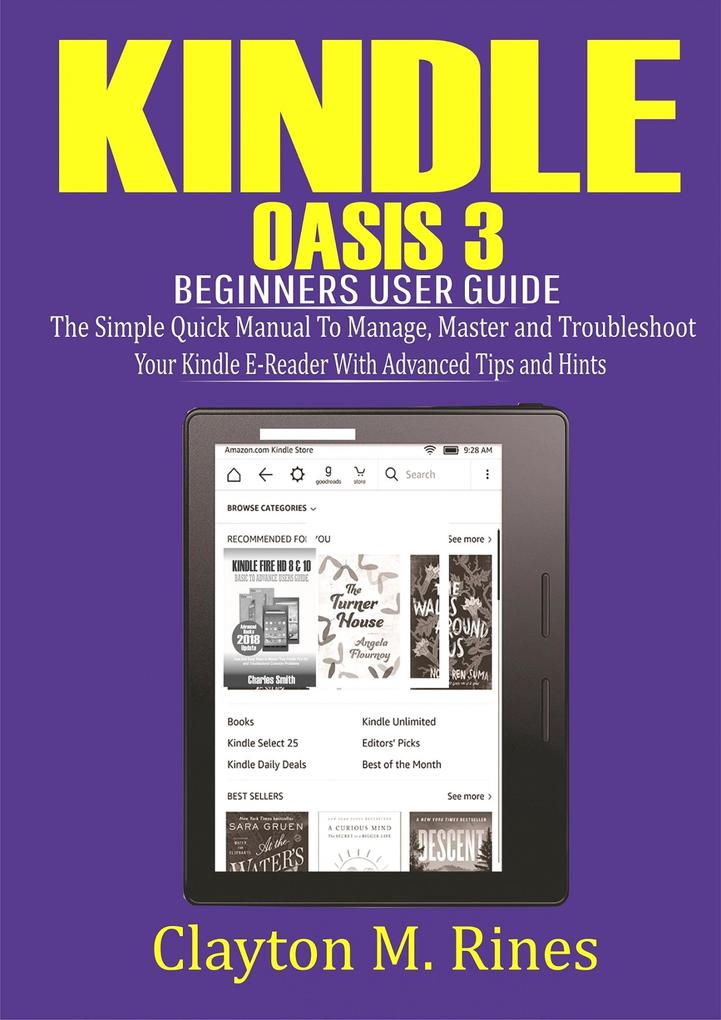 Kindle Oasis 3 Beginners User Guide