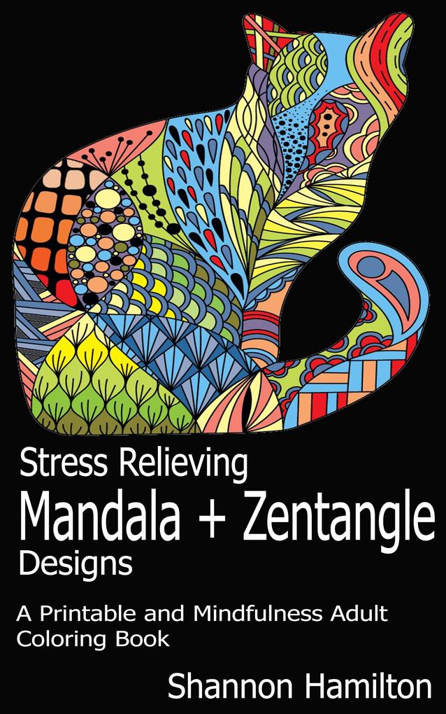 Stress Relieving Mandala+Zentangle s