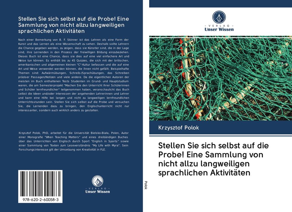 Stellen Sie sich selbst auf die Probe! Eine Sammlung von nicht allzu langweiligen sprachlichen Aktivitäten
