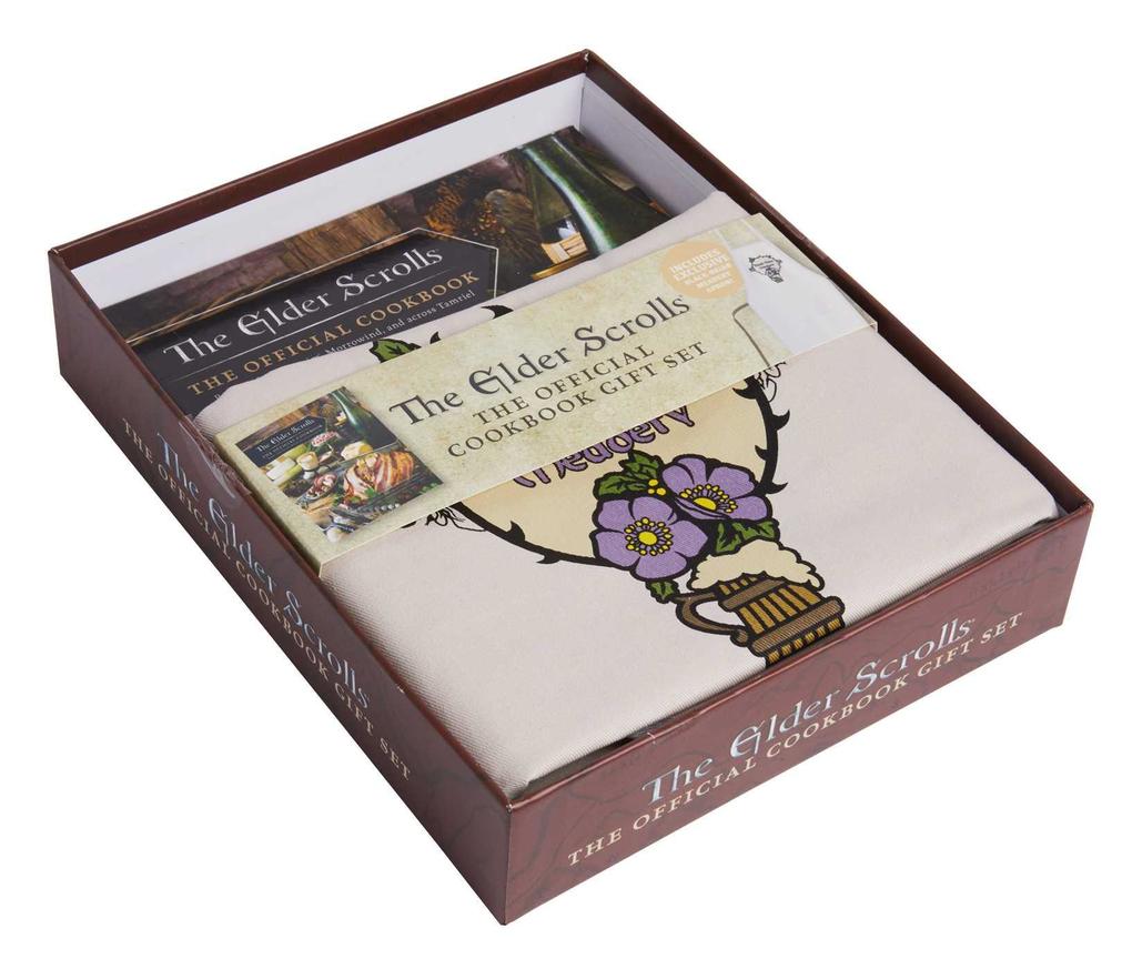 The Elder Scrolls(r) the Official Cookbook Gift Set: (The Official Cookbook Based on Bethesda Game Studios‘ Rpg Perfect Gift for Gamers) [With Apron