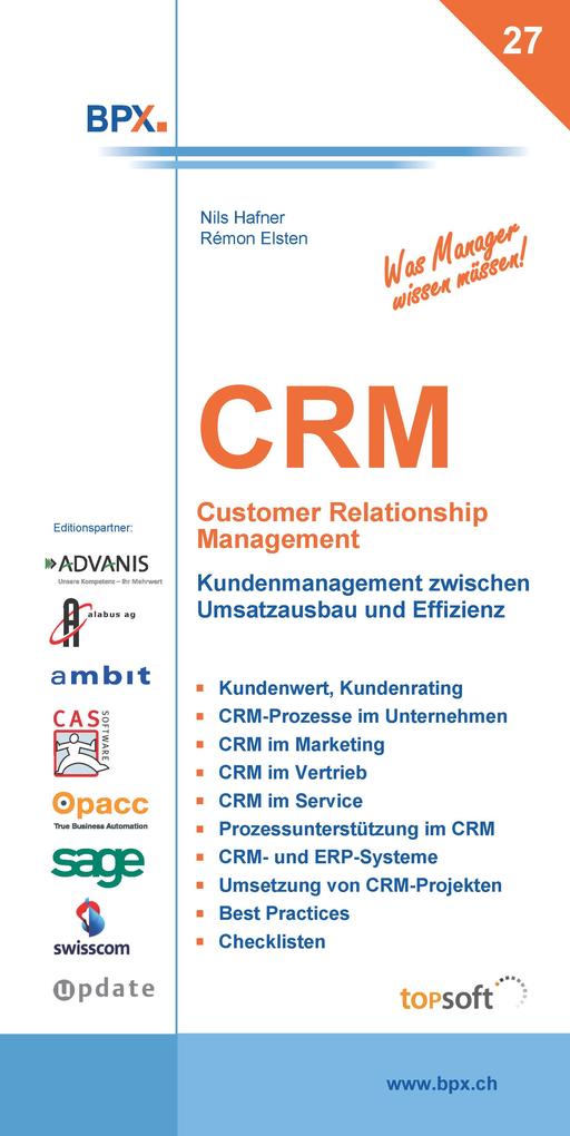 CRM Customer Relationship Management - Nils Hafner