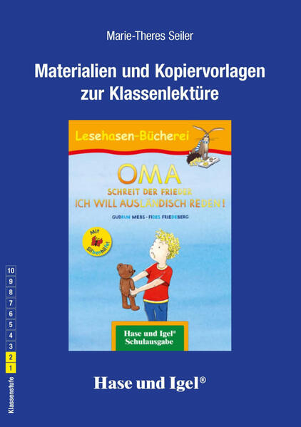 Image of OMA schreit der Frieder. ICH WILL AUSLÄNDISCH REDEN! / Silbenhilfe. Begleitmaterial: