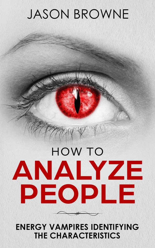 How to Analyze People Analyzing the Energy Vampire