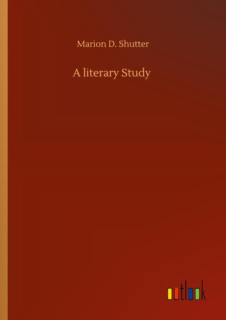 Image of A literary Study