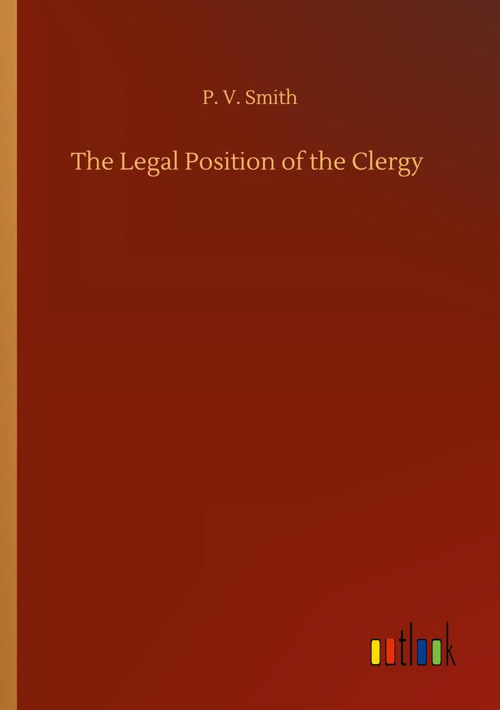 Image of The Legal Position of the Clergy