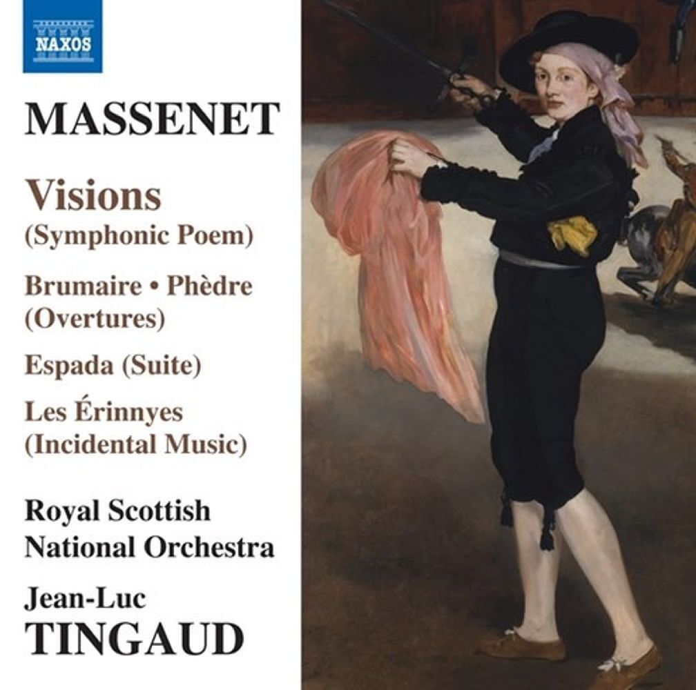Image of Jean-luc/royal Scottish National Orchestra Tingaud - VISIONS - BRUMAIRE - PHEDRE [CD]