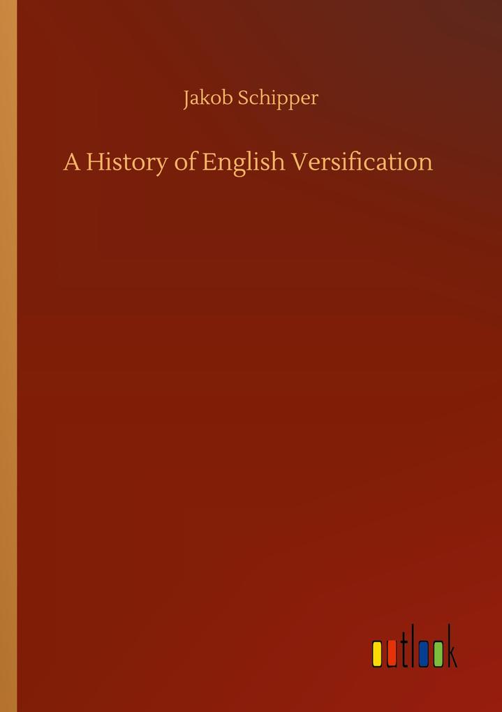 A History of English Versification