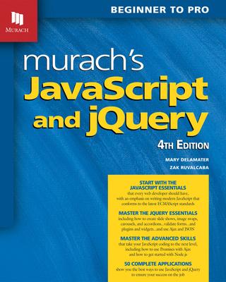 Murach‘s JavaScript and Jquery (4th Edition)