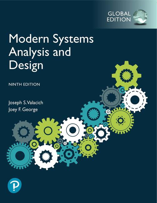 Modern Systems Analysis and Design Global Edition