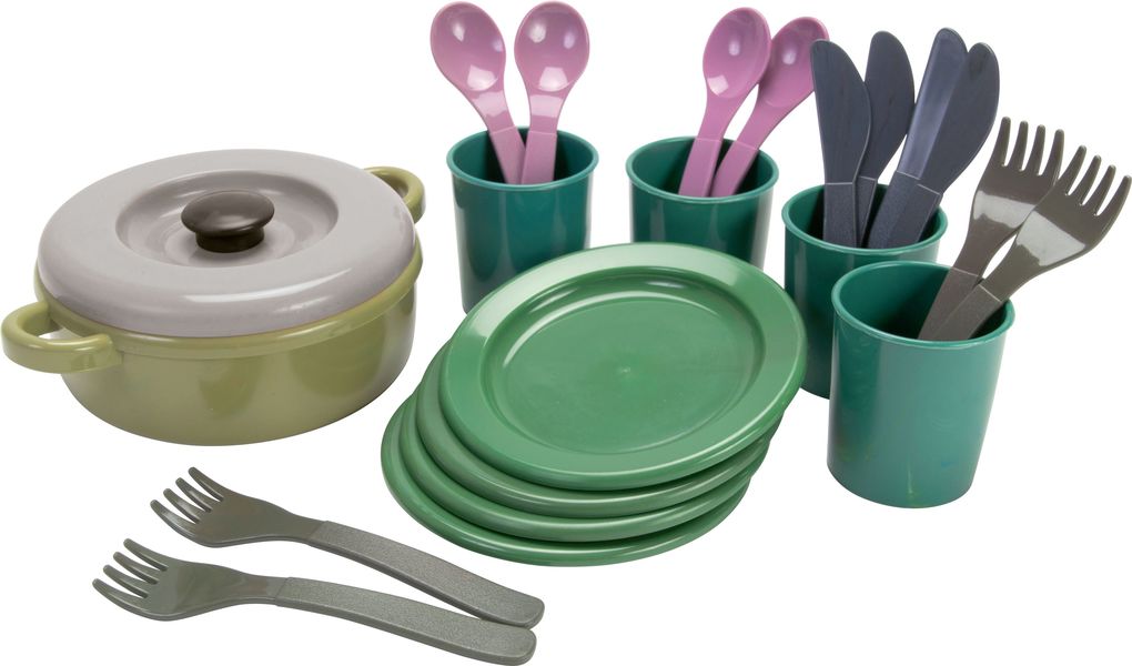 Dantoy Green Bean Essservice im Netz 22 Teile