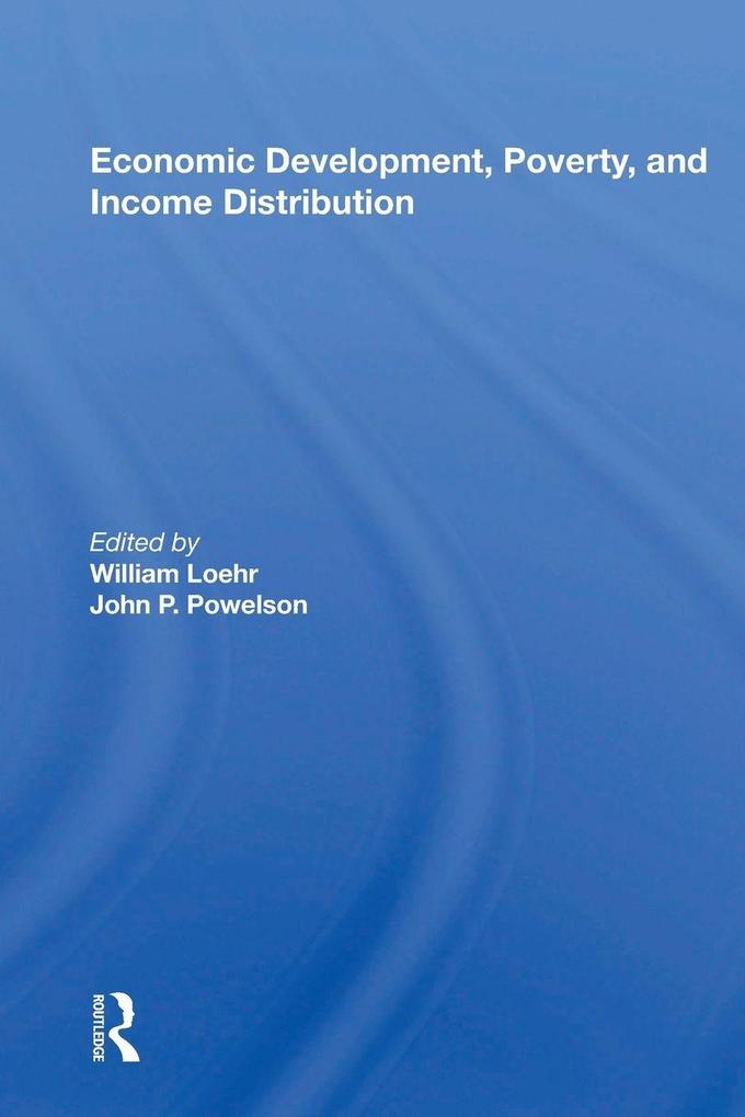 Economic Development Poverty and Income Distribution