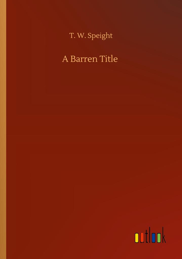 Image of A Barren Title