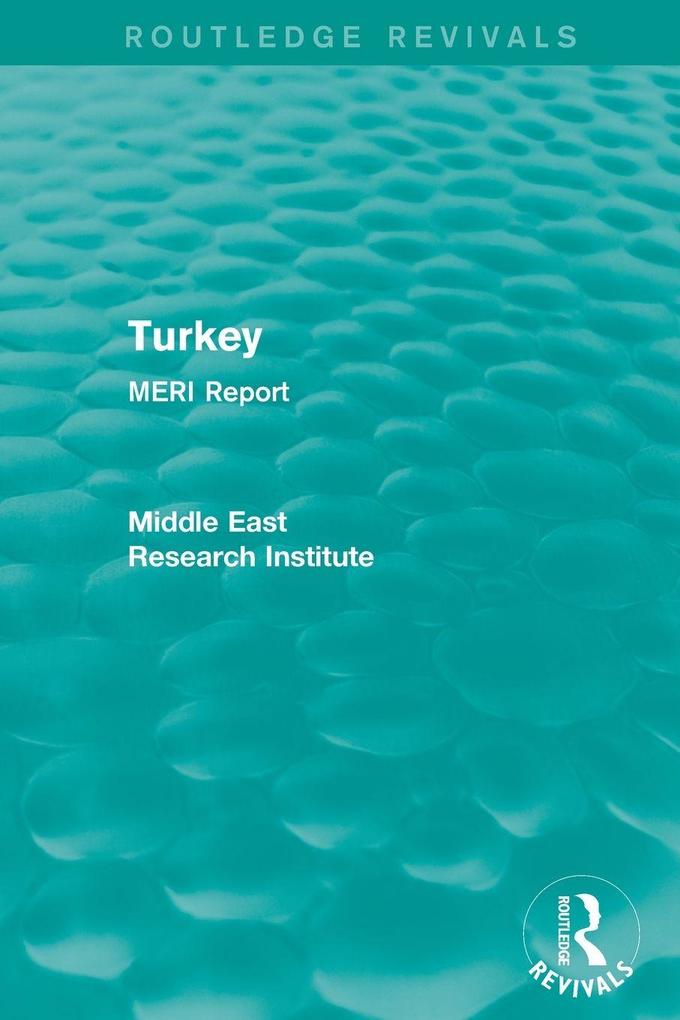 Turkey (Routledge Revival)