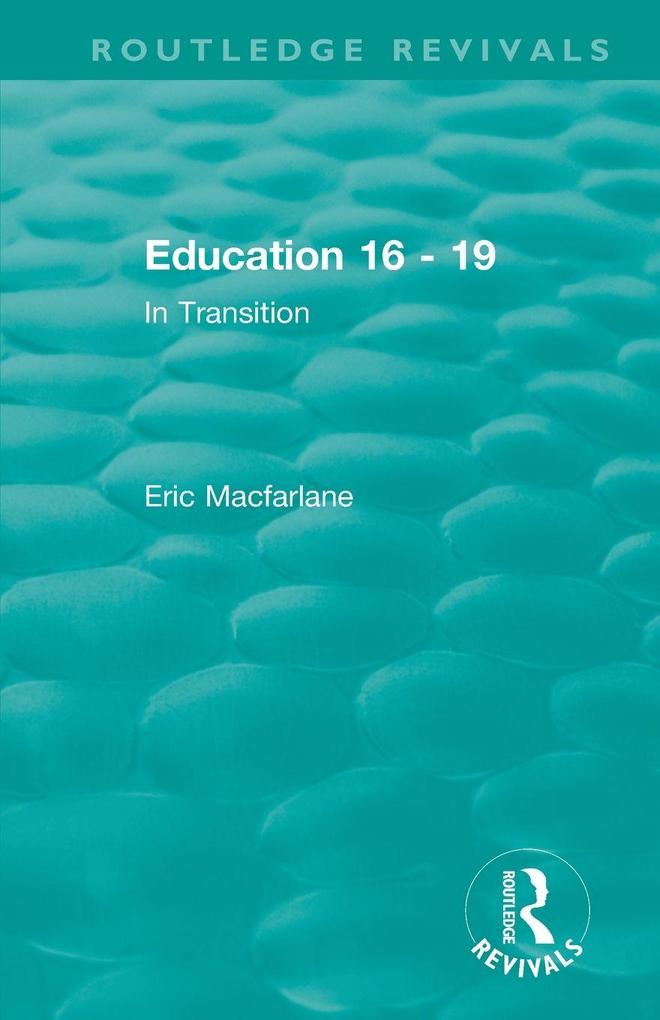 Education 16 - 19 (1993)