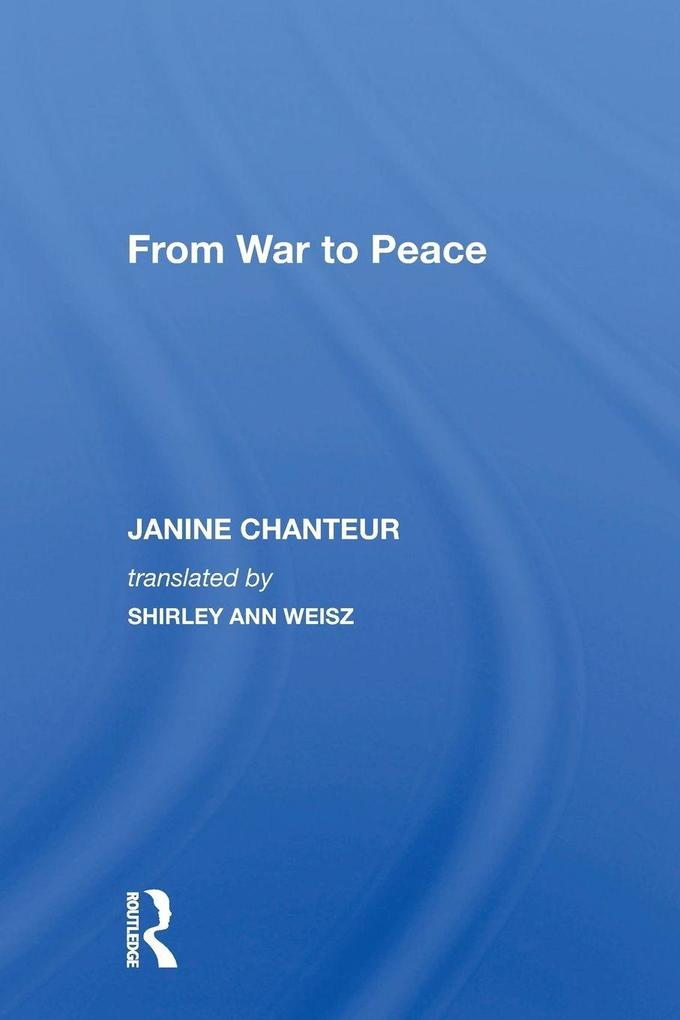 From War to Peace