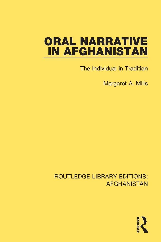 Oral Narrative in Afghanistan